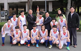 陽明高中女籃全國乙級聯賽　冠軍三連霸