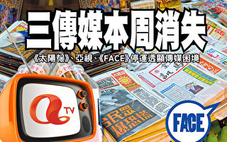 香港三传媒本周消失 凸显传媒困境