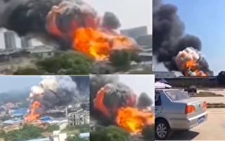 【现场视频】广西柳州一公司起火 伴随巨响