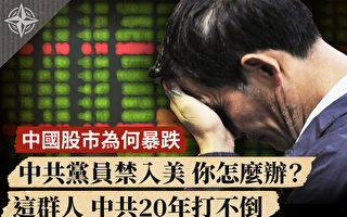 【十字路口】中国股市为何暴跌 中共党员禁入美
