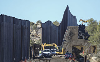 组图：川普政府继续兴建美墨边界墙