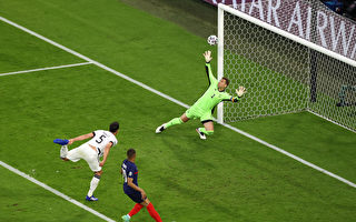 組圖：歐洲盃足球F組比賽 法國1:0勝德國
