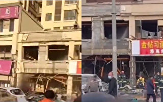 河南漯河一飯店煤氣爆炸 隔壁店樓梯被炸塌