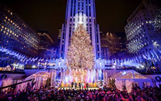 纽约洛克菲勒圣诞树周三点灯 安德烈波伽利将献唱