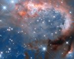 NASA拍到年轻恒星正在改造RCW 7星云