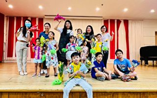 台湾会馆儿童音乐剧舞蹈期末表演 展示孩子团队合作精神与学习成果