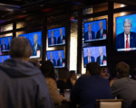 拜登川普首场辩论 观众人数少于2020年
