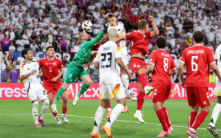 歐洲盃16強戰 德國勝丹麥 瑞士淘汰意大利