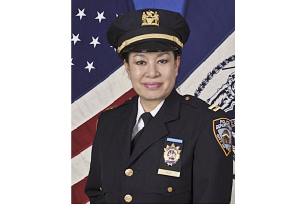 许帧允成为纽约市警局首位韩裔女副警司